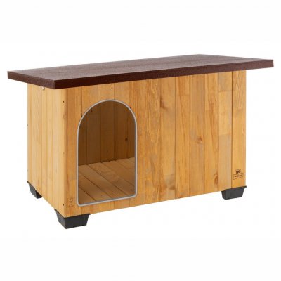 Ferplast Baita 100 dřevěná bouda pro psy 121 x 78 x 78,5 cm – Zbozi.Blesk.cz