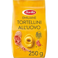 Barilla Sušené vaječné Tortellini se šunkou "Crudo" 250 g