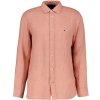 Pánská Košile Tommy Hilfiger košile z pigmentově barveného lnu MW0MW23147