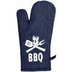 Chňapka kuchyňská, Jeans BBQ, šedomodrá – Sleviste.cz