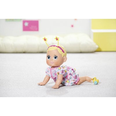 baby born funny faces crawling baby doll
