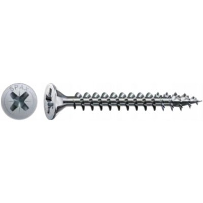 SPAX vruty 4x30mm Pz zápustná hlava, plný závit, pozink, 200ks – Hledejceny.cz