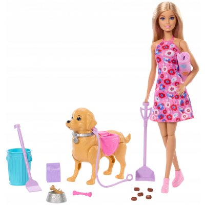 Barbie Malibu Na procházce s pejskem – Zboží Dáma