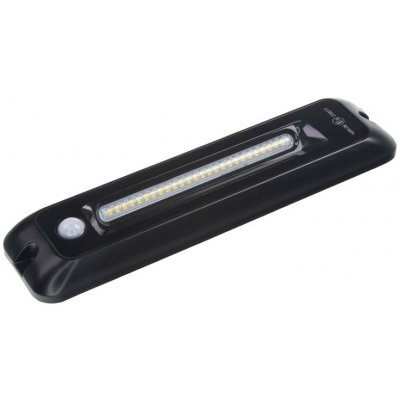 LED osvětlení interiéru/exteriéru, 10-30V, 15W, ECE R10, IP67, černé PIR senzor – Hledejceny.cz