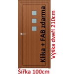 Soft Vchodové dveře Ella bílé levé 100 x 210 cm – Hledejceny.cz