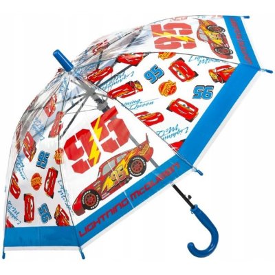 E plus M Cars Blesk McQueen 95 deštník chlapecký vystřelovací průhledný – Zboží Mobilmania