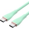 usb kabel Vention TAWGF USB-C 2.0 Silicone Durable 5A, 1m, zelený