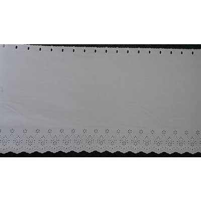 Záclona na vitrážku vyšívaná HOLLO 45 cm – Hledejceny.cz