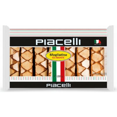 Piacelli listové pečivo Sfogliatine Glassate 200 g – Zboží Dáma
