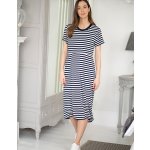 Těhotenské kojící šaty Seraphine Greyson Navy Stripes – Zboží Mobilmania