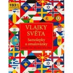 Vlajky světa Samolepky a omalovánky – Zboží Dáma