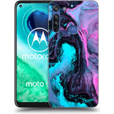 Pouzdro Picasee silikonové Motorola Moto G8 - Lean 2 čiré – Zbozi.Blesk.cz