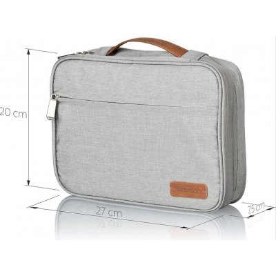 Travison Toiletry Bag dark grey – Zboží Dáma