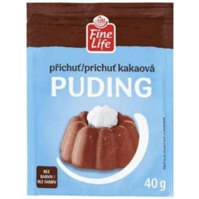 Fine Life puding kakaový 40 g – Zbozi.Blesk.cz