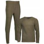 Komplet Thermofleece s límečkem olivový – Zboží Dáma