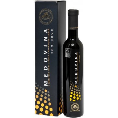 Apimed Medovina barrique z akátového medu Deluxe krabice 0,38 l – Zboží Dáma