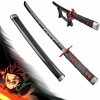 Meč pro bojové sporty Jolly Mini Ninchirin TANJIRO KAMADO- FIRE SWORD Demon Slayer
