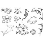 Creatoys Gelová razítka Podmořský svět CS 6*7303 – Zboží Dáma