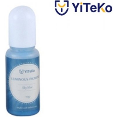 YiTeKo Svítící pigment do pryskyřice 11 nebesky modrá 10 ml – Zboží Mobilmania