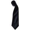Kravata Premier Saténová kravata Colours Black