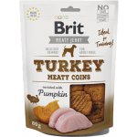 Brit Jerky Turkey Meaty Coins 80 g – Zbozi.Blesk.cz