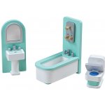 Tidlo Dřevěný nábytek koupelna tyrkysová – Hledejceny.cz