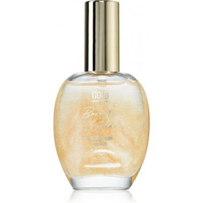 Sosu Born to Shine Hydrating Body Glow Oil ( zlatý ) hydratační olej na tělo se třpytkami 50 ml – Sleviste.cz