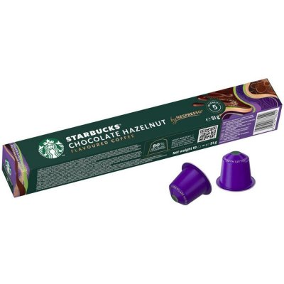 STARBUCKS Chocolate hazelnut Blonde roast kávové kapsle 10 ks – Sleviste.cz