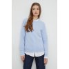 Dámský svetr a pulovr United Colors of Benetton Vlněný svetr dámský lehký 1002D1K01 modrá