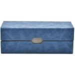 dvouvrstvé tvrdé pouzdro na brýle pro 2 páry brýlí modré – Zboží Dáma