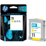 HP 11 originální inkoustová kazeta žlutá C4838A – Zboží Živě