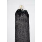 VLASY MICRO RING INDIAN REMY, ČERNÁ #1,80g, 40cm – Zboží Dáma