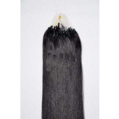 VLASY MICRO RING INDIAN REMY, ČERNÁ #1,80g, 40cm – Zboží Dáma
