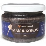 Nutspread kokosovo makové Máslo 250 g – Zboží Dáma