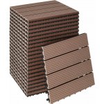Linder Exclusiv terasové dlaždice 30 x 30 cm akácie 11 ks – HobbyKompas.cz