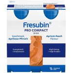 FRESUBIN PRO COMPACT DRINK PŘÍCHUŤ MERUŇKOVO-BROSKVOVÁ POR SOL 4X125ML – Hledejceny.cz