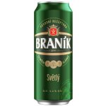 Braník Pivo světlé výčepní 10° 0,5 l (plech) – Hledejceny.cz