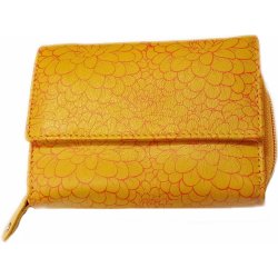 Dámská kožená peněženka DD X 14 11 yellow