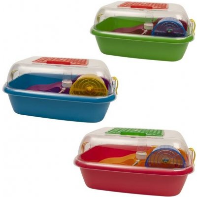 DUVO+ Klec s příslušenstvím pro křečky 44 x 34 x 20 cm – Zboží Mobilmania