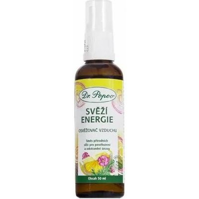 Dr. Popov SVĚŽÍ ENERGIE, osvěžovač vzduchu, 50 ml – Sleviste.cz