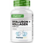 Vit4ever Kyselina Hyaluronová 100 mg + Collagen Complex 500 mg 240 kapslí – Hledejceny.cz