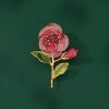 Brož Éternelle Luxusní brož Rododendron B7327-HJSPX0001 Červená