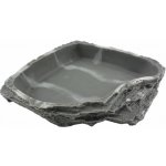 Lucky Reptile rohové krmítko Granite maxi 24 x 24 x 6 cm – Hledejceny.cz