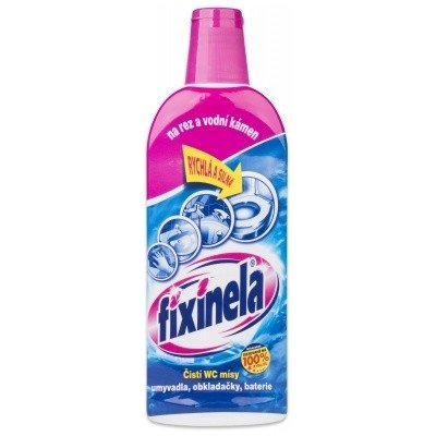 FIXINELA WC gel čistící prostředek 500 ml – Sleviste.cz