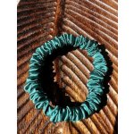 HEDVÁBNÝ SVĚT Různobarevné gumičky do vlasů 1 ks nová kolekce, WHITE ORCHID Nová generace gumiček: modrozelená – Zboží Mobilmania