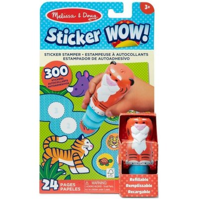 Sticker WOW! Razítkovač se samolepkami Tygr – Zboží Dáma
