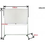 Arta Magnetická oboustranná tabule 150 x 100cm – Zboží Dáma