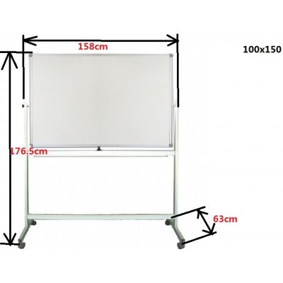 Arta Magnetická oboustranná tabule 150 x 100cm – Zboží Dáma
