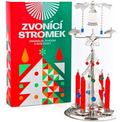 Zvonící stromek stříbrný – Zboží Dáma