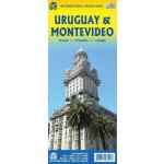 ITMB Publishing mapa Uruguay, Montevideo 1:800 t. ITM – Sleviste.cz